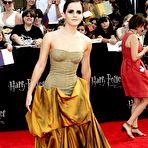 First pic of Emma Watson at Harry Potter and the Deathly Hallows Premiere