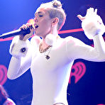Third pic of Miley Cyrus sexy at Y100 Jingle Ball 2013
