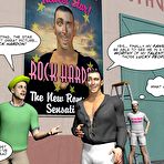 First pic of 3D gay world comics: rare gay hentai cartoons and gay anime fantasy stories about the hottest gay porn star cocks fucking and nude male posing at the biggest gay movie studio in the world!