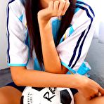 First pic of Asian XXX Models : Irene Fah : soccer fun