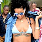 First pic of Rihanna spotted on the beach in Barbados
