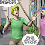 Second pic of 3D gay world pictures: fabulous gay comics and anime fantasy stories about the hottest gay male dream works studio