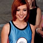 Second pic of Actress Alyson Hannigan sexy lingerie posing pictures | Mr.Skin FREE Nude Celebrity Movie Reviews!