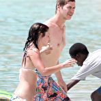 Fourth pic of Rachel Bilson wearing a bikini in Barbados