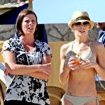 Third pic of LeAnn Rimes caught in bikini on the beach in Mexico