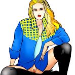 First pic of Lusty girls nude posing - VipFamousToons.com