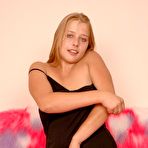 First pic of Chubby Loving - Blonde Teen Fatty Posing And Toying