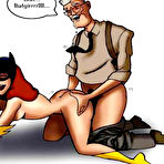 Fourth pic of Catwoman and Batgirl orgies - Free-Famous-Toons.com
