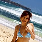 Second pic of Asami Ogawa - Asami loves posing on the beach in her bikini