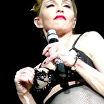 Fourth pic of Madonna exposed her tits on the stage