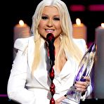 Third pic of Christina Aguilera at 39th Annual Peoples Choice Awards