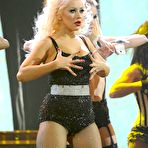 Second pic of Christina Aguilera sexy performs at American Music Awards 2010 stage