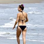Third pic of Kate Hudson wearing a bikini at a beach in Malibu