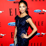 First pic of Nicole Scherzinger shows her legs at Women In Music Event