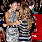 Fourth pic of Nicole Scherzinger in tight dress posing at premiere