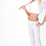 Second pic of Francesca in Baseball Babe ~ X-Art Beauties