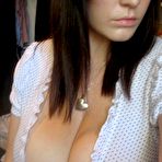 First pic of Real amateur girlfriends having sex Tight body brunette teen gets her shaved pussy fucked hard