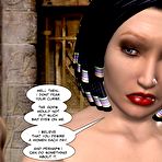 Second pic of Cum fiesta of pharaohs wife 3D porn comics and anime hentai fetish nude fantasy cartoons about mature chubby plumper brunette ethnic housewife queen with fat big tits swallowing cumshot from huge cock of his great arab husband in an ancient Egypt