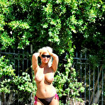 Third pic of Marilyn Scott Busty Blonde Amateur Babe in a Bikini