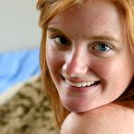Fourth pic of Abby Winters presents: Alex T, cute freckled redhead in panties.