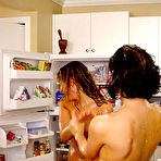 Second pic of Crazy lesbian foodfight