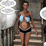 First pic of Passions around huge cock: 3d cartoon comics and anime story about perverted adventures of young black pregnant babe and her lecherous white boyfriend in Brooklyn