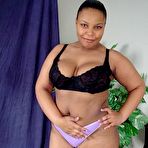 First pic of American Fatties - Ebony Fattie Gives A Blowjob