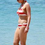 First pic of Gemma Merna sexy in bikini in Barbados paparazzi shots