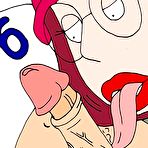 Second pic of Unlucky Dotty gets banged in mouth by Peter Griffin \\ Cartoon Valley \\