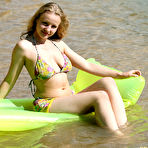 Fourth pic of eroKatya - hot naturally busty blonde teen - Nice swimsuit - free erotic gallery 