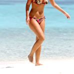 Second pic of Tulisa Contostavlos sexy in bikini on the beach in Maldives