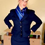 First pic of Air Hostess, Stewardess Strips for Nude Pics