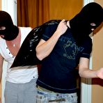 First pic of Horny Thief Tales - Masked Guys Fuck And Cum On Blonde