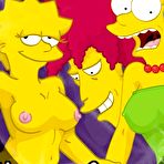 First pic of Comics Toons ][ Comix about Unbidden and horny guest at simpsons house