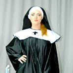 Fourth pic of Dominatrix Nun Sophie Dee Humiliating Two Priests