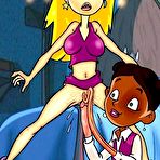 Fourth pic of Sabrina with floppy breasts finger bangs fo climax \\ Cartoon Porn \\