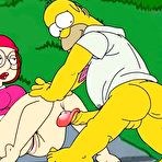 First pic of Marge Simpson moaning in pain and getting cumblasted  \\ Cartoon Porn \\