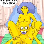 Second pic of Comics Toons ][ Bart Simpson gets a Driving license via sex with aunts