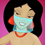 Third pic of Aladdin and Jasmine orgies - Free-Famous-Toons.com