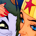 Second pic of Shayera Hol with double d boobs shares perfect Joker \\ Online Super Heroes \\