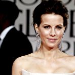 Fourth pic of Kate Beckinsale posing at Golden Globe Awards