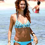Fourth pic of Melissa Satta looking sexy in bikini at teh Miami beach