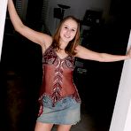 First pic of Casey Hays :: Alluring teen Casey Hayes undressing and flashing pussy
