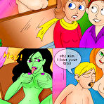 Fourth pic of Kim Possible gets forced to suck cock and sprayed  \\ Cartoon Porn \\