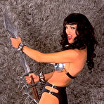 First pic of Julie Strain as Sci-Fi Warrior Girl