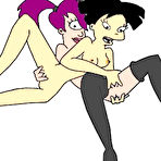 Second pic of Amy and Leela Futurama orgies - Free-Famous-Toons.com