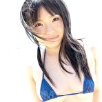 First pic of Watch porn pictures from video Hina Maeda Asian gives blowjob and rubs tool with feet on beach