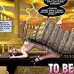 Fourth pic of Mystic sex adventure: 3D BDSM comics and anime bizarre fantasy about shocking hardcore experiments with a pussy and big tits of mature babe in virtual bondage