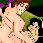 First pic of Cockcrazed Sadira grab Aladdin and gets toyed with \\ Cartoon Valley \\