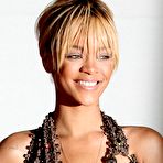 Third pic of Rihanna posing and performs at The Brit Awards 2012